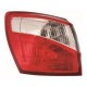Nissan Qashqai 2010-2014 Outer (Wing) LED Rear Light Unit Passenger Side